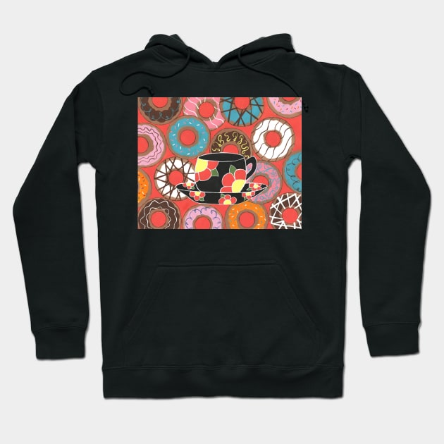 YUMMY Donuts For Donut Lover Hoodie by SartorisArt1